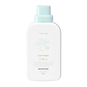 ブルーオフ 香り付け 柔軟剤 ホワイトムスク 本体 500mL ソフナー 液体柔軟剤 部屋干し 抗菌 防臭