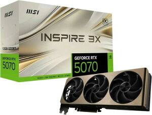 MSI GeForce RTX 5070 12G INSPIRE 3X OC OtBbNX{[h VD9069