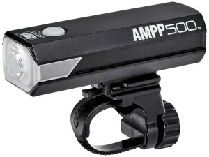 自転車用ヘッドライト AMPP500 最大約500ルーメン USB充電式 コンパクトでありながら頑丈でパワフル 横からの視認性を高めたサイドレンズ採用 HL-EL085RC