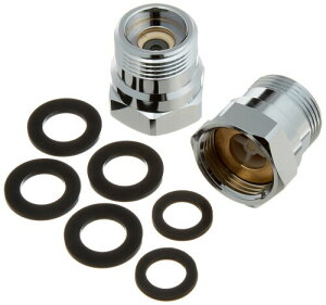 SANEI(サンエイ) 水栓部品 逆止アダプター 逆流防止 壁付き混合栓用 2個1組 PV822S