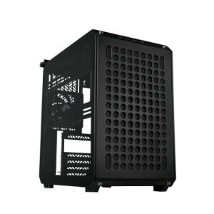 Cooler Master Qube 500 Flatpack Black �S�ʃ��W���[���p�l�������̗p �~�h���^���[ ATX PC�P�[�X �u���b�N Q500-KGNN-PSE