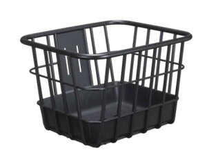 OGK技研 オージーケー技研 自転車 まえ用バスケット FB-065 (チューブパイプフロントバスケット用) ブラック