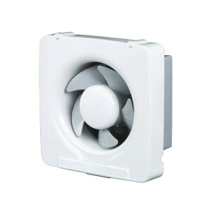 (日本電興) 換気扇 フィルター取付可能 羽根径約25cm 排気用 引きひもスイッチ 連動式 屋内用 台所用 キッチン用 一般換気扇 SV-25K ホワイト