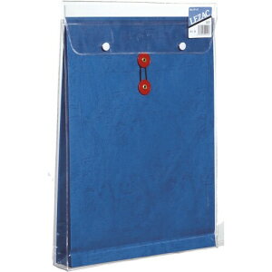 長門屋商店 高春堂 ピース封筒 922 角0 マチ付 ヒモ付 1枚入 レザック ビニール入保存袋 青