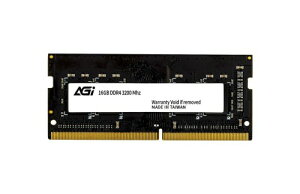 AGI DDR4-3200MHz (PC4-25600) 16GBx1 SODIMM 22-22-22-52 1.2V AGI320016SD138-ST MM10517