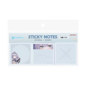 サンスター文具(Sun-Star Stationery) ホロライブ 付箋 スクエア hololive Vtuber 白銀ノエル S2846454