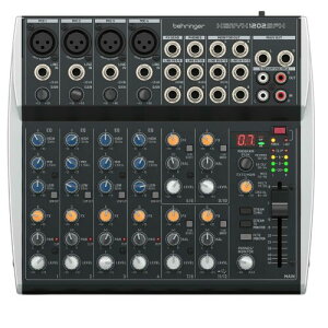 ベリンガー Behringer アナログミキサー 12入力 2バスミキサー USBストリーミングオーディオインターフェイス/KLARK TEKNIK製内蔵FXエンジン搭載 XENYX 1202SFX