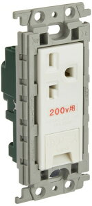 �p�i�\�j�b�N(Panasonic) 15A�E20A���p�����A�[�X�^�[�~�i���t�ڒn�R���Z���g 250V �≏�g�t �z���C�g WTF19324WK