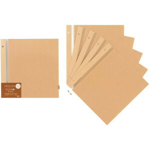 セキセイ SEKISEI スペア台紙 ライトフリーM アルバムカフェ クラフト XP-46F-48