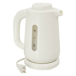 �I�[��(OHM) �d�C�P�g�� (���ڂ�ɂ����\��) �P�g�� �������� kettle ���� 1L ���b�I�[���d�@ COK-WSK800A-W 08-3337