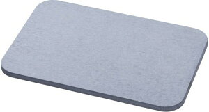 アサヒペン 水切りプレート 溶岩石ドライボード ハードタイプ (小)幅29×長さ19×厚さ0.9cm グレー YDH-02S キッチン用 水滴吸収 吸水性 速乾性 防カビ 消臭 表面サラサラ