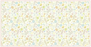 スケーター(Skater) レジャーシート 2人用 90×180cm Lサイズ 一畳 すみっコぐらし 筆記体ロゴ VS3