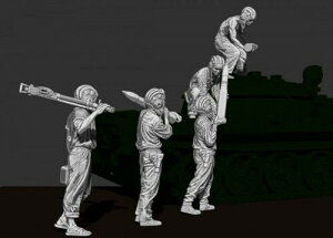 �p���Z���~�j�`���A(Paracel Miniatures) 1/72 ���p �k�x�g�i��(NVA)��ԕ� �e��⋋�Z�b�g(5�̓�) ���W�������h���L�b�g MINI7238 (�l��)