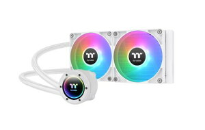 Thermaltake TH240 ARGB Sync V2 -Snow- 240mmラジエーター・120mm ARGBファン2基搭載 簡易水冷 CPUクーラー CL-W364-PL12SW-A FN2046