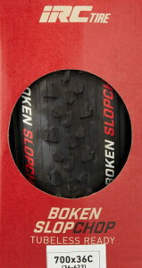 ACA[V[^C(IRC tire) ] ^C BOKEN SLOPCHOP TUBELESS READY {EP Xbv`bv `[uXfB 700×36C 190594