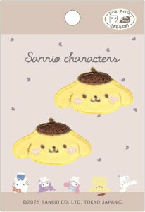 pCIjA Sanrio characters ނނ ||v by 2 c25mm×40mm V[EAC pڒ SCW650-SCW72