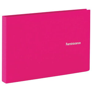 セキセイ SEKISEI アルバム ポケット ハーパーハウス レミニッセンス ミニポケットアルバム KGサイズ 40枚収容 ローズ ハガキ 21~50枚 布 ピンク XP-40K