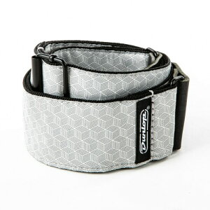 (JIM DUNLOP) W _bv D67-12 Jacquard Strap Cube Hatch Light Glay WK[h M^[Xgbv L[uOC
