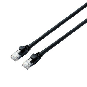 GR LANP[u CAT6A 3m ܐ܂h~RlN^ X^_[h ubN LD-GPA/BK3