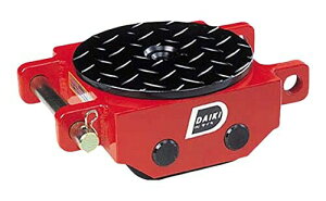 ダイキ スピードローラ低床ダブル型ウレタン車輪5ton DUW5S