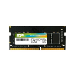 �V���R���p���[ �m�[�gPC�p������ DDR4-3200(PC4-25600) 16GB×1�� 260Pin 1.2V CL22 SP016GBSFU320F02