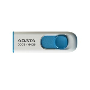 USB������ C008 �u���[ 64GB USB 2.0 AC008-64G-RWE-I