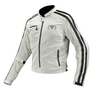 コミネ(KOMINE)ジャケット JK-119 フルメッシュジャケット-シン メンズ 07-1191 Neo Silver 3XL