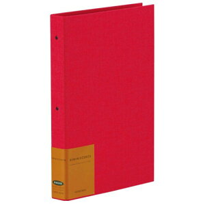 セキセイ(Sekisei) アルバム ポケット ハーパーハウス レミニッセンス バインダータイプ L120枚収容 L 201~300枚 布 レッド XP-2102