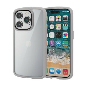 GR iPhone15 Pro P[X TOUGH SLIM LITE ϏՌ Ռz ^ y XgbvV[gt Xgbvz[t (SzũGA[NbVՌz) O[W PM-A23CTSLFCGB