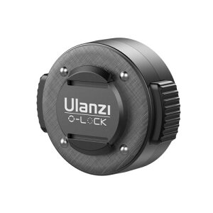 Ulanzi 3083 O-LOCK クイックリリース 1/4インチネジ穴 / 360°回転 ABS PC樹脂 スマートフォン 撮影
