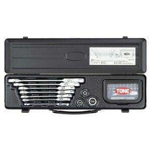 �g�l(TONE) ��U�N�C�b�N���`�F�b�g�߂��˃����`�r�b�g���`�F�b�g�Z�b�g RMFQ700BRBK �����p6.35mm&9.5mm&12.7mm&�r�b�g����(1/4&3/8&1/2&�r�b�g����) �u���b�N ���e32�_