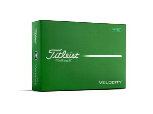 TITLEIST(�^�C�g���X�g) �S���t�{�[��26 VELOCITY GREEN DZ