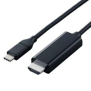 GR usb c ϊP[u 3m Type-C to HDMI 4K(3840×2160px)/60Hz }`fBXvC ~[O ubN CAC-CHDMI30BK2