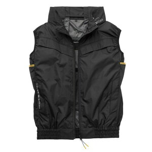 アタックベース(Atackbase) The tough 空調風神服 チタンベスト 春夏用 ブラック 6640 11 L