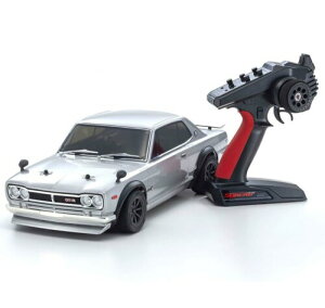 ���� 1/10 EP 4WD �t�F�[�U�[Mk2 FZ02 ���Y �X�J�C���C�� 2000GT-R (KPGC10) �`���[���h�E�o�[�W���� �V���o�[ �d�����W�I�R���g���[�� 34425T1C