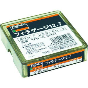 TRUSCO(�g���X�R) �t�B���[�Q�[�W 0.07mm�� 12.7mmX1m �X�e�����X�� TFGS0.07M1