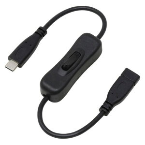 �A�C�l�b�N�X(AINEX) PD100W�Ή� USB2.0 Type-C �d���X�C�b�`�P�[�u�� 30cm U20CC-MF03P10S