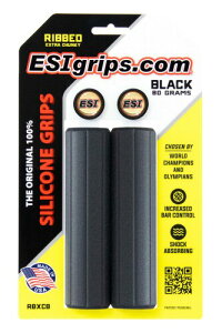 ESI grips(イーエスアイ グリップス) Ribbed Extra Chunky ブラック RBXCB