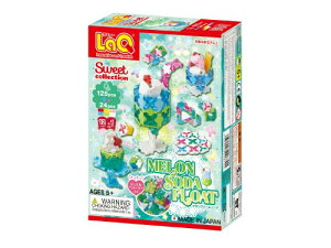 Yoshiritsu LaQ �X�C�[�g�R���N�V���� �������N���[���\�[�_(125pcs+�W���G���p�[�c24pcs) L008701