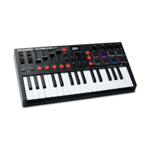 M-Audio USB MIDIL[{[hRg[[ 32 xVeBΉpbh Native InstrumentsTEhpbP[WtiNKSjMIDIATC\ȃmuA{^AtF[_[ Lxȉy\