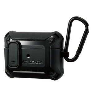 GR(ELECOM) AirPods ProΉ ZEROSHOCKLOCKP[X ubN AVA-AP2ZEROLBK