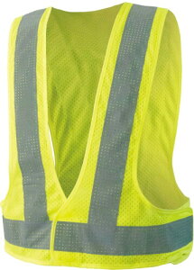 富士手袋工業 安全ベスト 蛍光イエロー フリーサイズ メッシュ安全ベスト 4270