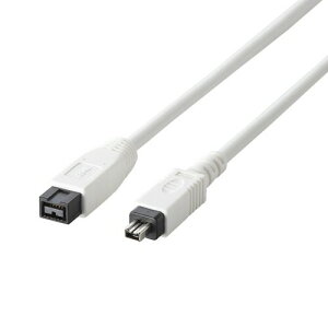 �G���R�� FireWire�P�[�u�� (IEEE1394b 9pin to 4pin) 1m IE-941WH