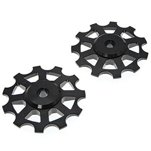 NOVA RIDE(ノヴァライド)11T CERAMIC PULLEY SET セラミックプーリーセット カラー:BLACK/ブラック