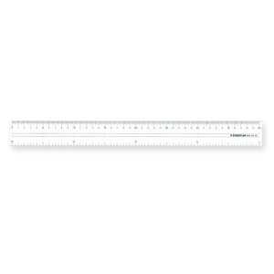 ステッドラー(STAEDTLER) 定規 両側 目盛付き 40cm 962 20-40