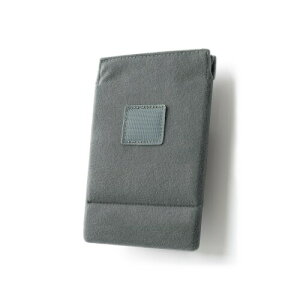 KANI フィルターケース 100mm幅 スペアパッド フレーム付き 100×100mm グレー 縦型 外寸:12×18×1.5cm 「HT100 IV」用 角型フィルター2枚収納可能 ポリエステル製 818430