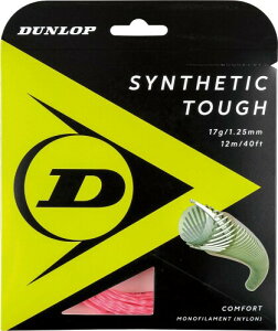 �_�����b�v(DUNLOP) �e�j�X �d���e�j�X �V���Z�e�B�b�N�E�^�t �P�� 12m �s���N 1.25mm DST21001