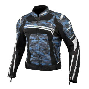(KOMINE) oCNp WPbg RXybNbVWPbg JK-130 1209 tďH bVf veN^[ CEKi Xgb`f 07-130 Y Blue Camo/Black XL
