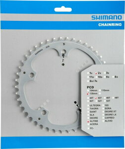 �V�}�m(SHIMANO) ���y�A�p�[�c �`�F�[�������O 45T(�V���o�[) FC-S501 Y1PB45000
