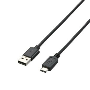 GR USBP[u USB2.0 A-C 50cm ubN U2C-AC05BK